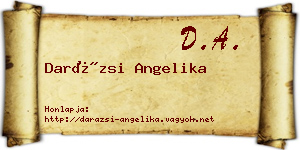 Darázsi Angelika névjegykártya